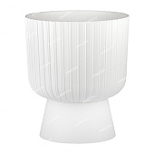 Горшок Бекер 8,6л D25 белый  с поддоном (уп.3)