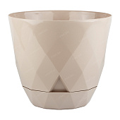Горшок Laurel 2,3л D175мм Бежевый с поддоном (уп.18)
