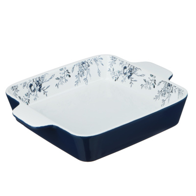Форма для запекания 26х21х5см квадратная, керамика
