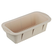 Форма для выпечки кекса, хлеба 25x12x6см с ручками, силикон