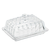 Масленка 16,5x11х8см стекло