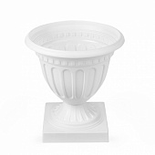 Горшок-вазон Олимпия 6л белый (уп.6)