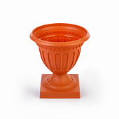 Горшок-вазон Олимпия 6л коричневый (уп.6)