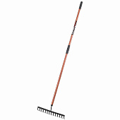 Грабли 14-зубые с дюралевым черенком KOPPER.TOOLS