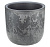 Кашпо МИКРИТ 3,7л D220мм серый слайн со вставкой (уп.8)