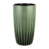 Горшок Сигма 27,3л d30 h53 нефрит с вкладкой 17л (уп.1)