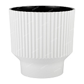 Горшок АРКАДА 16,2л d30 h30 БЕЛЫЙ с вкладкой (уп.1)