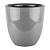 Горшок СИРИУС 16,5л d30 Серый муссон с вкладкой (уп.1)