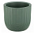 Кашпо РАМОНА 1,9л D180мм нефритовый со вставкой (уп.15)