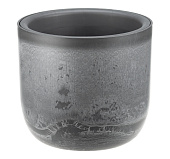 Кашпо МИКРИТ 1,9л D180мм серый слайн со вставкой (уп.15)