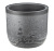 Кашпо МИКРИТ 1,9л D180мм серый слайн со вставкой (уп.15)