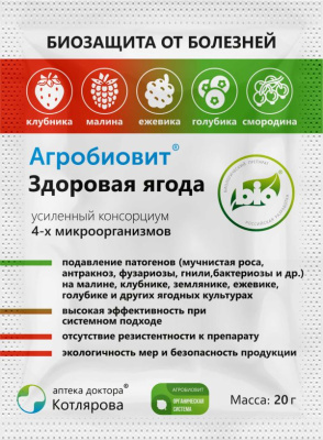 Агробиовит Здоровая ягода 20 г (50 шт)