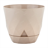 Горшок Laurel 1,3л D145мм Бежевый с поддоном (уп.20)