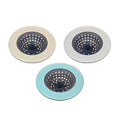 Сито-фильтр для раковины 2,5х11(6,5)см, силикон, пластик