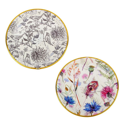 Поднос d27,5х2см Бергамо, 2 дизайна