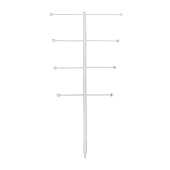 Конструкция вьюнок h425мм белый (уп.300)