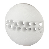 Ваза для цветов 26см керамика, белый (уп.12)