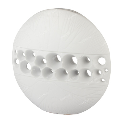 Ваза для цветов 26см керамика, белый (уп.12)