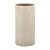 Ваза для цветов 23см керамика, бежевый (уп.18)