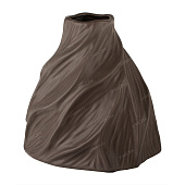 Ваза для цветов 20см керамика, серый (уп.8)