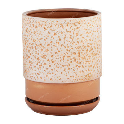 Горшок Флок 2,5л бежевый