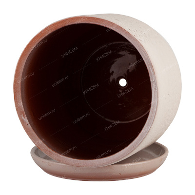 Горшок Флок 2,5л белый