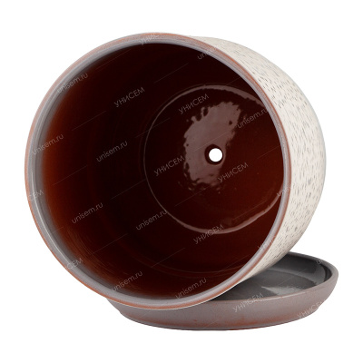 Горшок Флок 2,5л серый