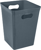 Контейнер для мусора 15л СТОКГОЛЬМ 245х245х330 без крышки, вулканический базальт (уп.8)