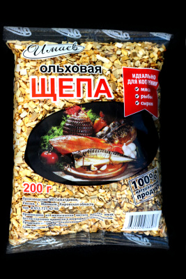 Щепа для копчения Ольха 200гр (40шт)