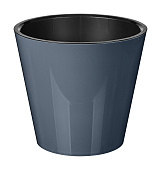 Горшок Rosemary 1,6л D160мм серый с дренажной вставкой (уп.16)