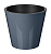 Горшок Rosemary 1,6л D160мм серый с дренажной вставкой (уп.16)
