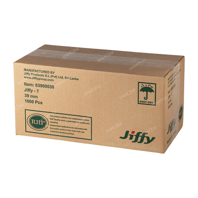 Торфяные таблетки Джиффи 39 мм (1000 шт)