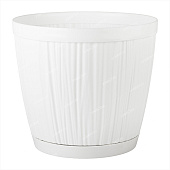 Горшок BARCELONA 9,6л D270мм белый (уп.12)