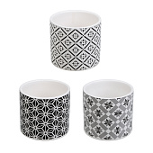 Кашпо 10х9см керамика без поддона (уп.6)