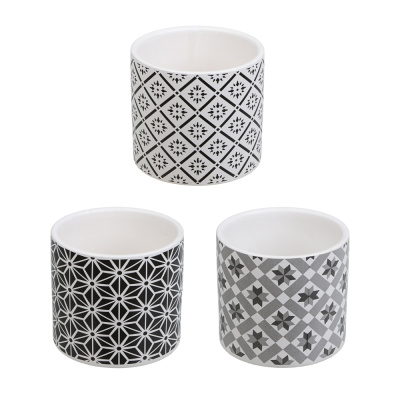 Кашпо 10х9см керамика без поддона (уп.6)