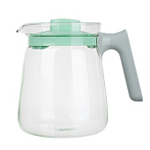 Кувшин 2л стекло с пластиковой крышкой