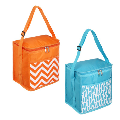 Термосумка Яркое лето 9л 23х16х25см фольга