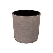 Горшок Вега 3,25л d17 h17 фрапе с вкладкой (уп.9)