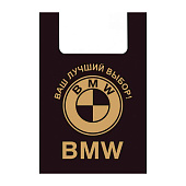 Пакет-майка BWW 42+(20)х65 30мкм, цена за 100шт (уп.500)