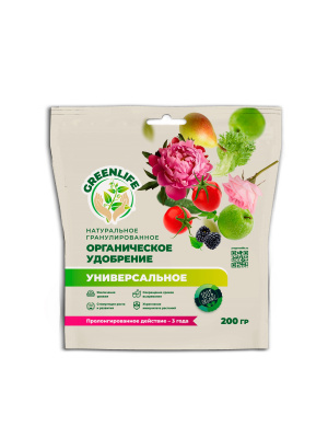 Удобрение универсальное гранулы 200 г (28 шт)