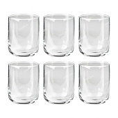 Набор из 6-и стаканов АЙКОНИК 270мл силикатное стекло (уп.4)