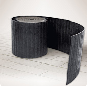 Лента бордюрная H-0,3 м, L-10м, цвет серый гранит