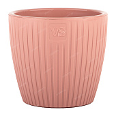 Горшок Эви VipSet 0,6л пудра с дренажной системой (уп.36)