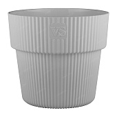 Горшок Алемар VipSet 19л серый с дренажной системой (уп.8)