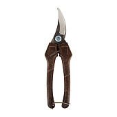 Секатор плоскостной OBRIGADO 190мм, D15мм, кокосовые рукоятки (8шт)