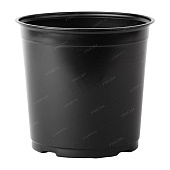 Горшок для рассады 2л d-160, h-145 формованный (513шт) черный