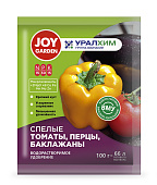Водорастворимое удобрение Томаты, перцы, баклажаны JOY 100 г (20 шт)