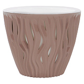 Кашпо Вдохновение 7,5л Фраппе со вставкой (уп.6)