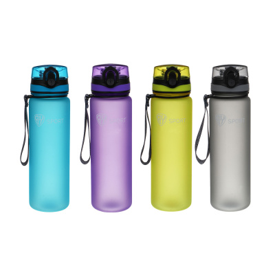 Бутылка для воды спортивная 600мл, 4 цвета