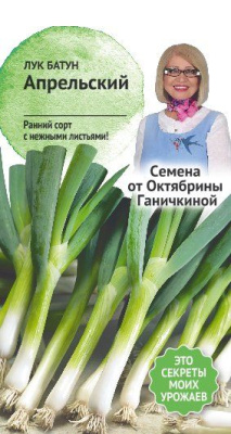Лук батун Апрельский 0,5г (семена от Ганичкиной)
